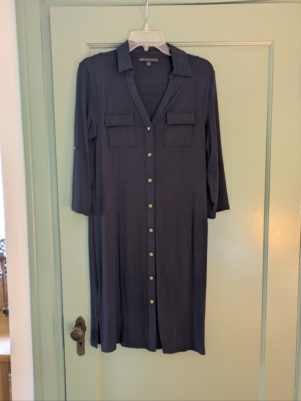 Brooks Brothers Navy Blue Dress - Small